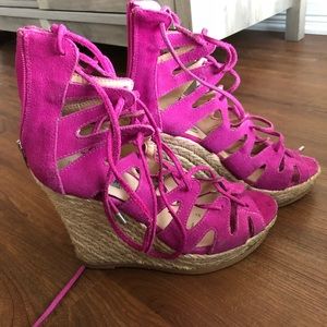 Steve Madden Gladiator Wedges
